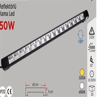 50W  KAMA LED SİYAH KASA 6500K 1